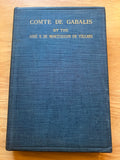 COMTE DE GABALIS by the Abbe N. De Montfaucon de Villars (Hardback, Macoy Publishing, 1922)