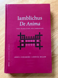 IAMBLICHUS - DE ANIMA (Text, Translation & Commentrary) - John Finamore / John Dillon (Hardback, Brill, 2002)