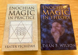 ENOCHIAN MAGIC IN THEORY / ENOCHIAN MAGIC IN PRACTICE - 2 Hardback Set. Limited 1/100, Signed - Frater Yechidah (Dean F. Wilson, Kerubim Press, 2012/2016)