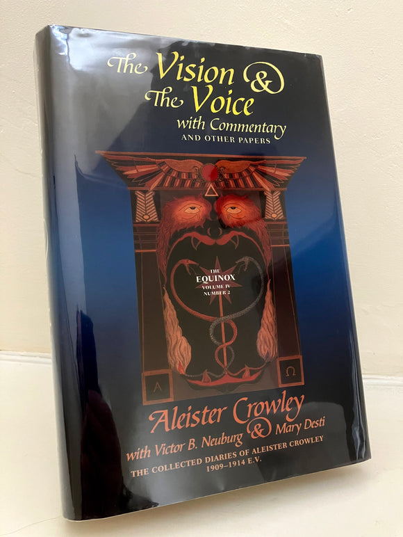 THE VISION & THE VOICE - With Commentary and Other Papers - Aleister Crowley (Hardback, Weiser, 1998)