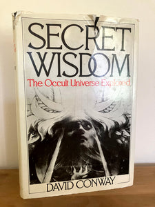 SECRET WISDOM - The Occult Universe Explored - David Conway (Hardback, Jonathan Cape, 1985)