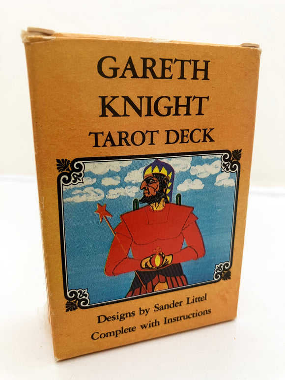 GARETH KNIGHT TAROT DECK (US Games, 1984. Rare OOP Deck)