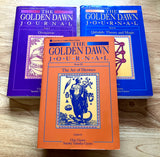 THE GOLDEN DAWN JOURNAL (3 Volume Set) (Edited by Chic Cicero & Sandra Tabatha Cicero (Llewellyn 1994/95)