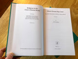 WHERE DREAMS MAY COME - Incubation Sanctuaries in the Greco-Roman World - G. Renberg (Hardback, 2 Vols, BRILL, 2017)