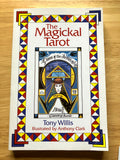 THE MAGICKAL TAROT DECK + BOOK SET - Anthony Clark (Aquarian Press, 1st ED. 1986 / 1992)