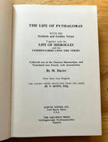 THE LIFE OF PYTHAGORAS w/ Symbols and Golden Verses - M Dacier (The Aquarian Press, 1981)