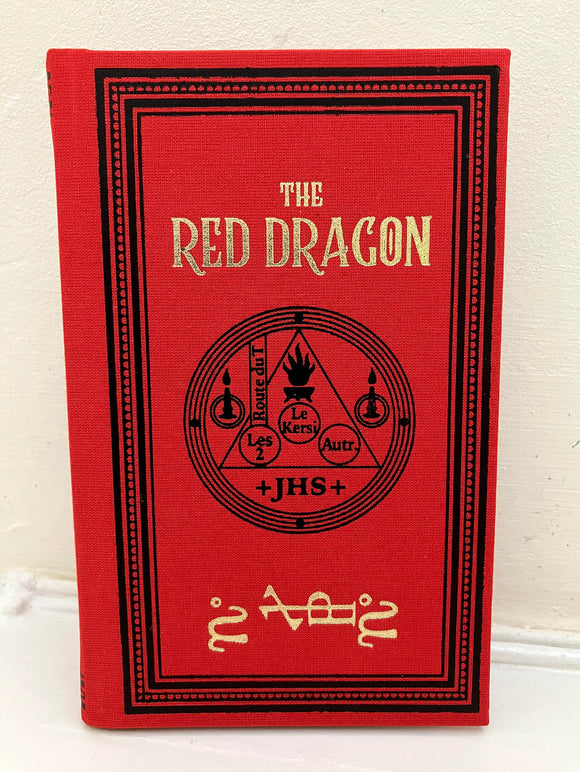 THE RED DRAGON - The Grand Grimoire Of Magic, The Art of Commanding Spirits (HB, 1st Edition 1/333, Black Letter Press, 2019)