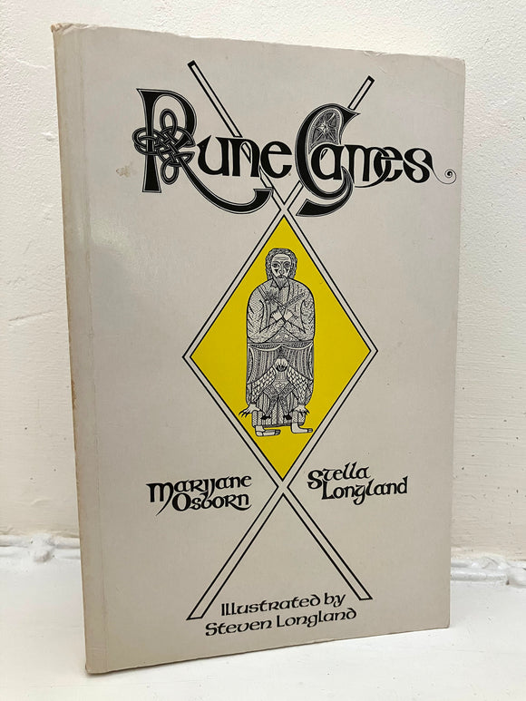 RUNE GAMES - Marijane Osborn & Stella Longland (1st Edition, PB, Routledge 1982)