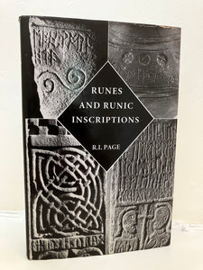 RUNES AND RUNIC INSCRIPTIONS - R.I. Page (Hardback, Boydell Press, 1995 1st Edition)