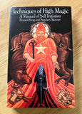 TECHNIQUES OF HIGH MAGIC - Stephen Skinner / Francis King (1976, UK 1st Edition Hardback, C.W.Daniel. London)