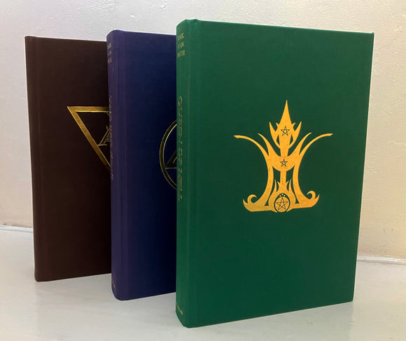 THE TRIDENT TRILOGY - Mark Alan Smith (3 Vol Set. 1st Edition Hardbacks. Ixaxaar 2010-2012) SIGNED