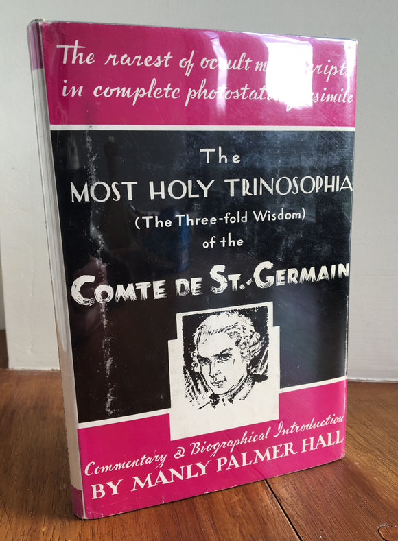 THE MOST HOLY TRINOSOPHIA OF THE COMTE DE ST. GERMAIN - Manly P Hall (Hardback, 1949, Philosopher's Press)