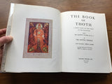 THE BOOK OF THOTH - The Master Therion (Aleister Crowley) (1972 Hardback Edition. Weiser)