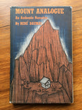 MOUNT ANALOGUE - René Daumal (1959 English 1st Edition Hardback)